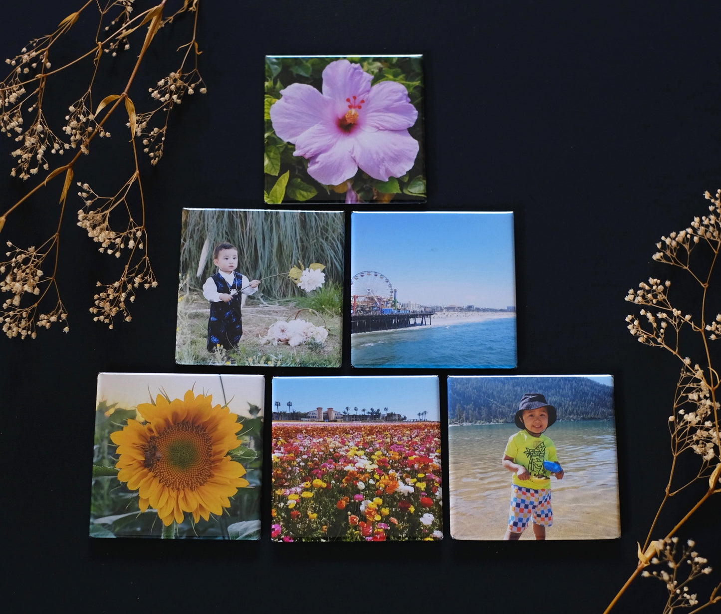 6 Photo Magnets